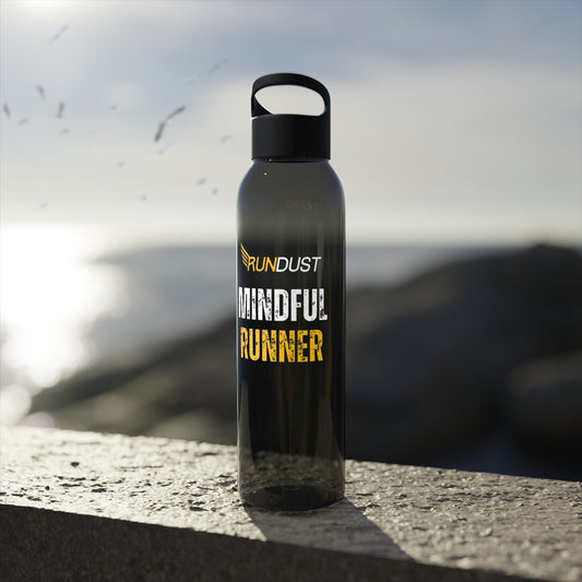 Rundust Mindful Runner Transparent Water Bottle 600ml