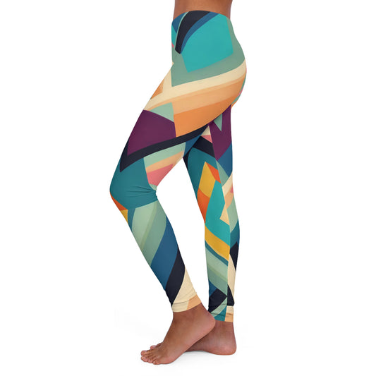 Rundust Abstract Patterned Leggings